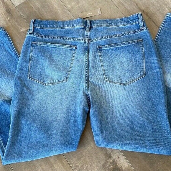 NWT J.Crew Slim BF Distressed Shadow Patch Jeans - Picture 5 of 11